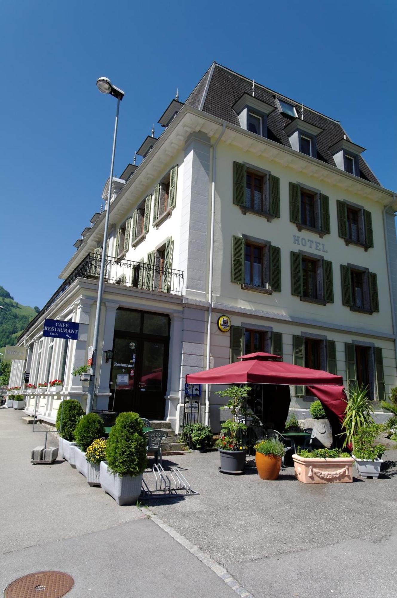 Maison d'hôtes Hôtel de la Gare Montbovon Extérieur photo